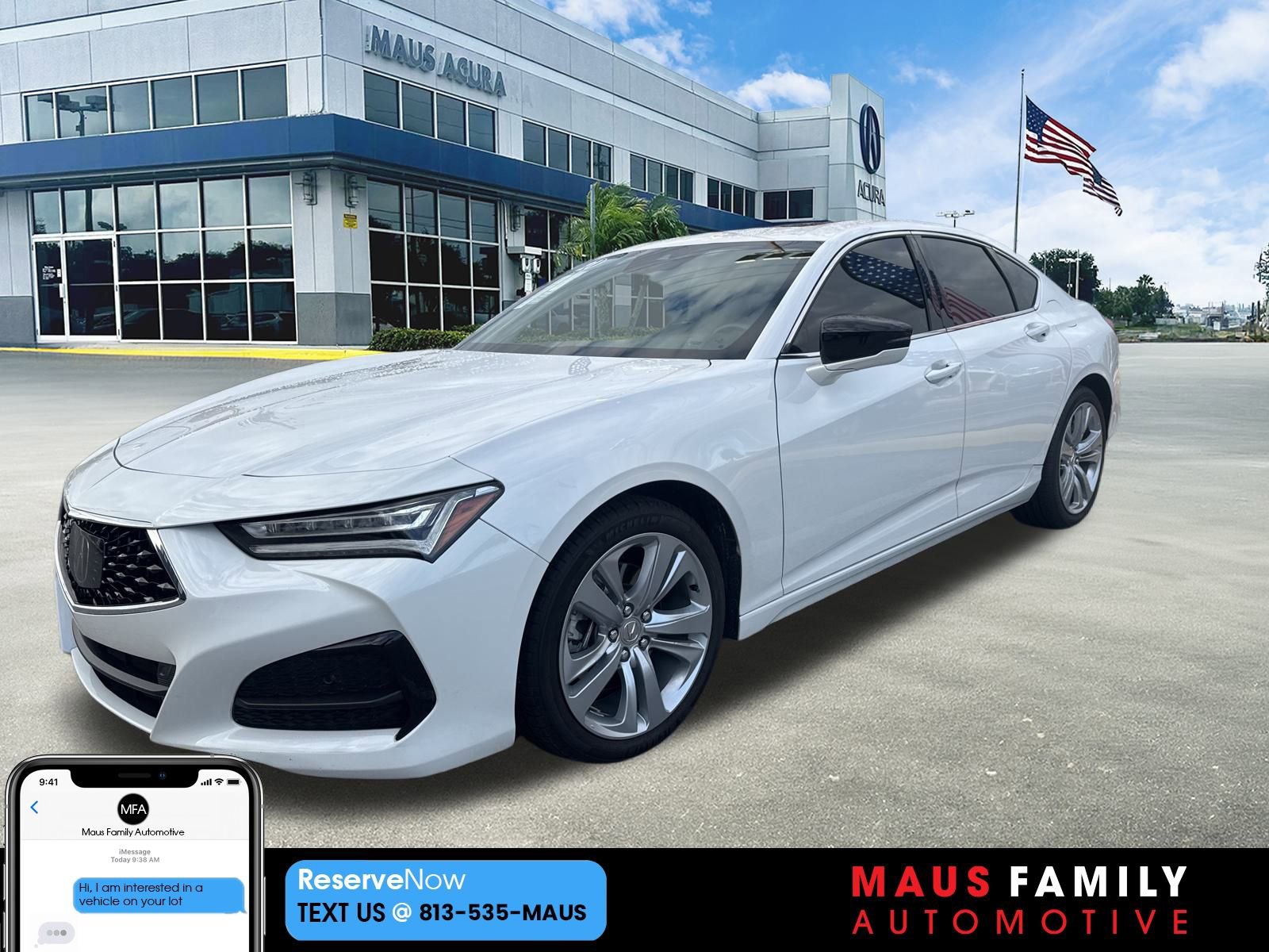 Used 2021 Acura TLX w/ Technology Package