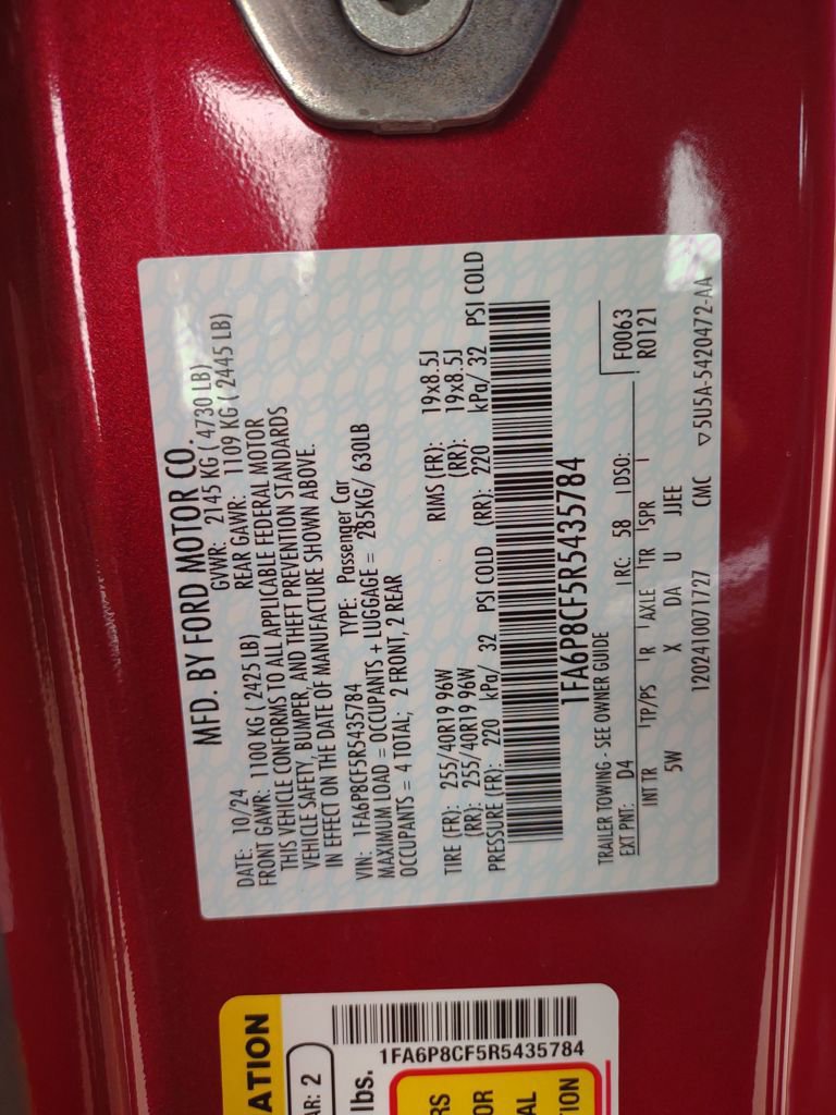 Used 2024 Ford Mustang GT Premium image 28