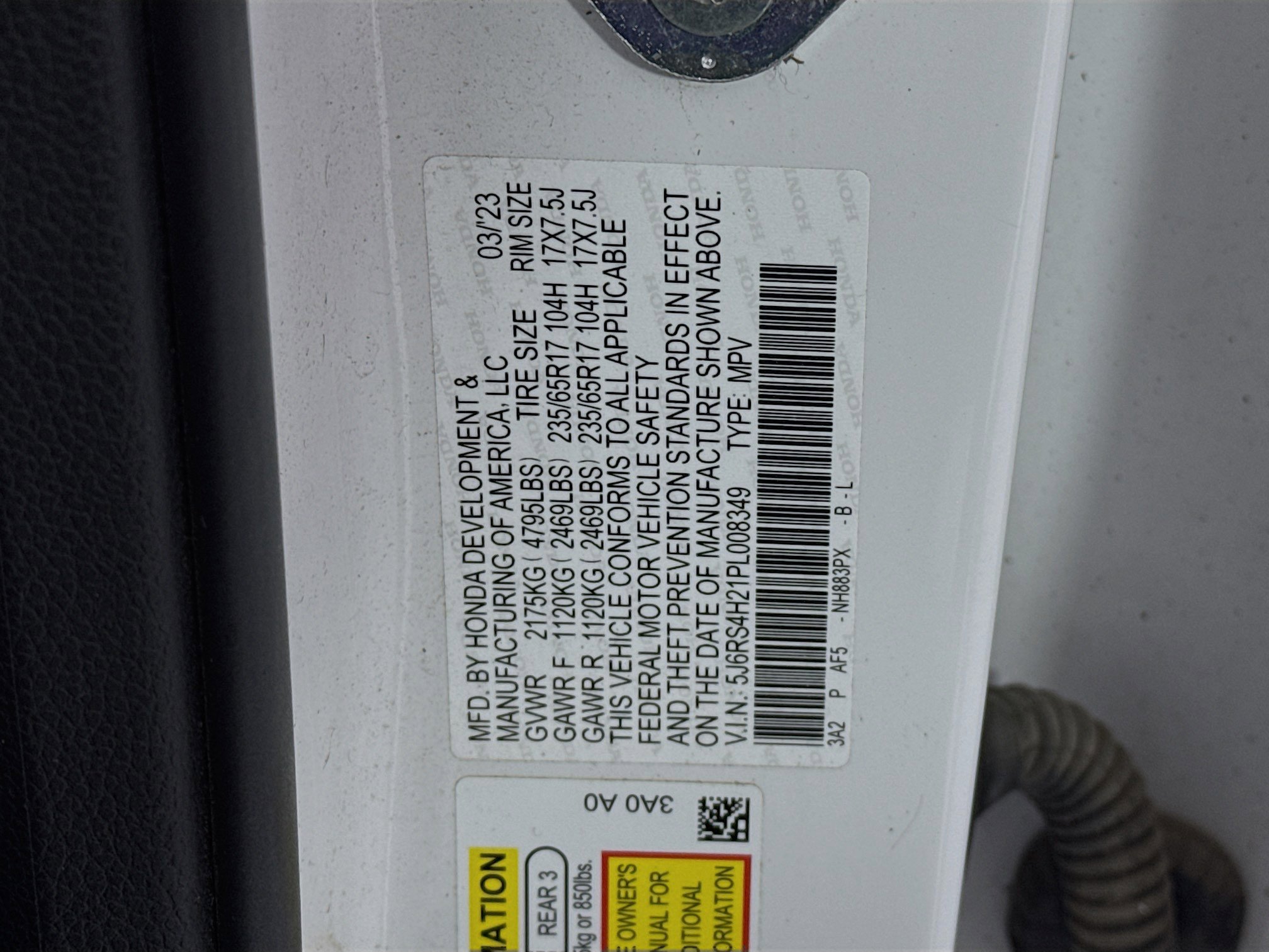 Certified 2023 Honda CR-V LX image 30