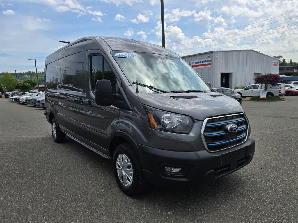Certified 2023 Ford E-Transit Medium Roof w/ Load Area Protection Package RWD image 8