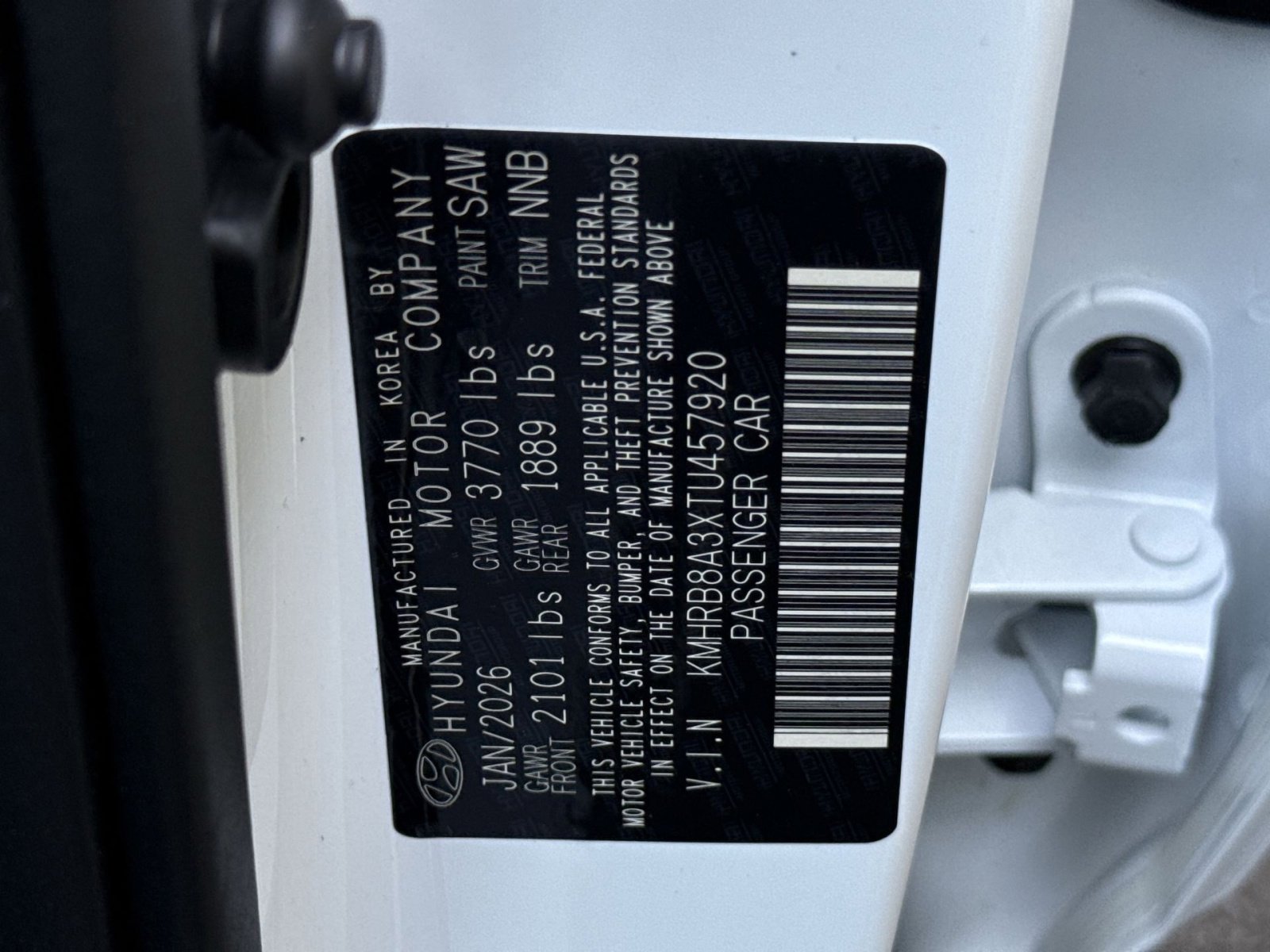 New 2026 Hyundai Venue SE FWD image 27