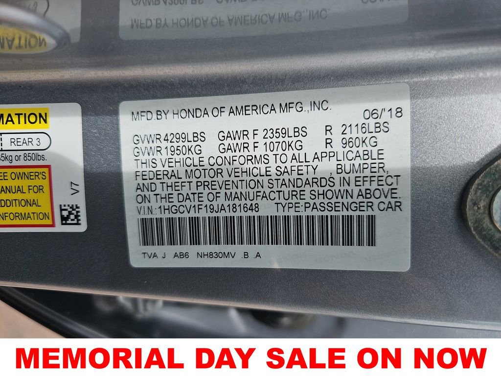 Used 2018 Honda Accord LX image 40