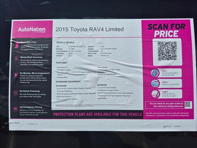 Used 2015 Toyota RAV4 Limited AWD/4WD image 23