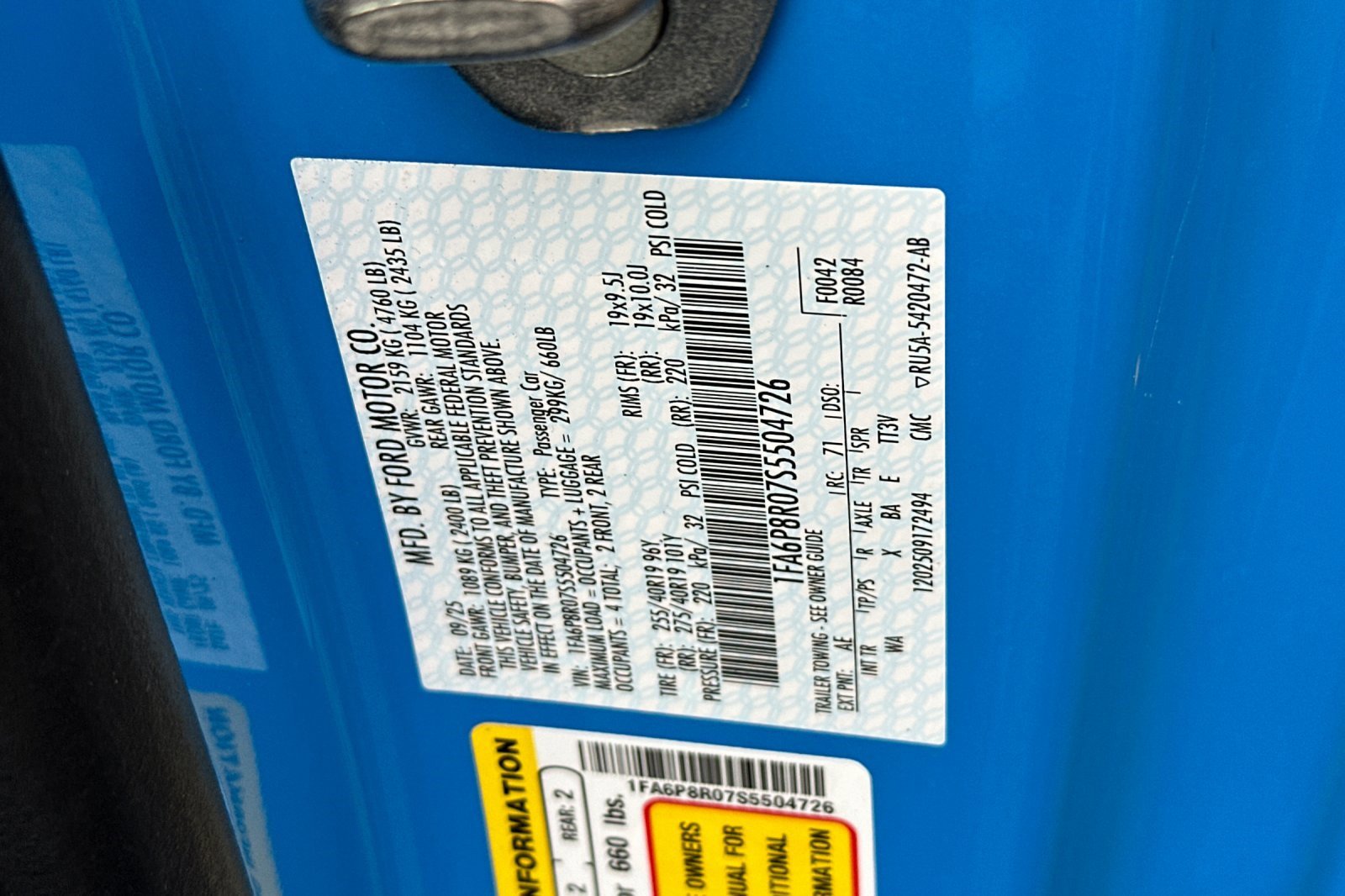 New 2025 Ford Mustang Dark Horse image 28