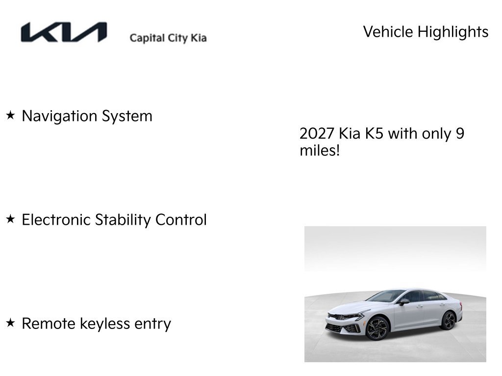 New 2027 Kia K5 GT-Line AWD/4WD image 7