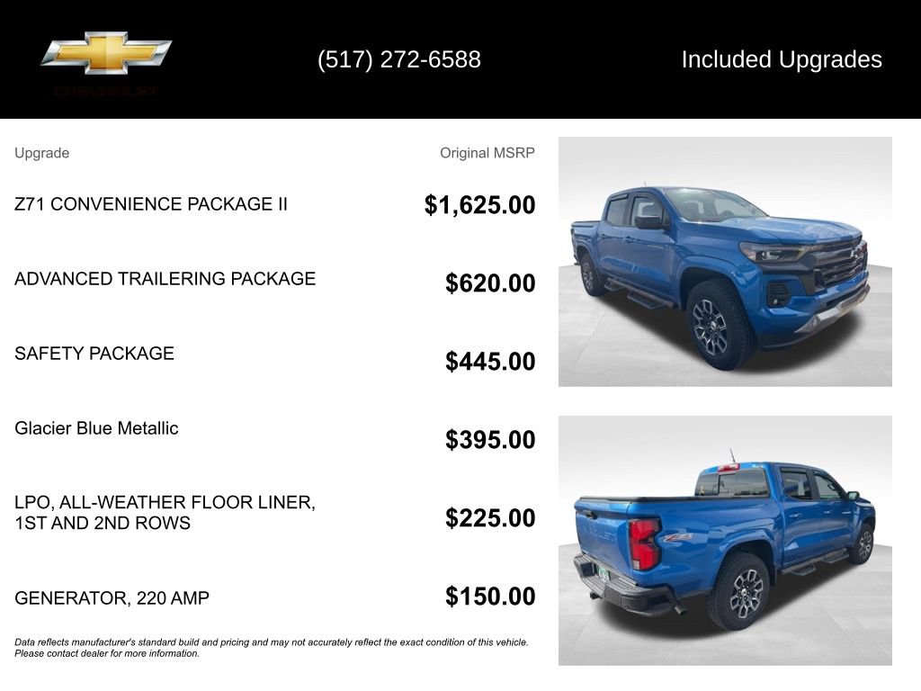 Used 2024 Chevrolet Colorado Z71 w/ Z71 Convenience Package 2 AWD/4WD image 5