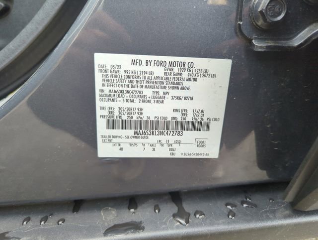 Used 2022 Ford EcoSport Titanium w/ Interior Protection Package image 35