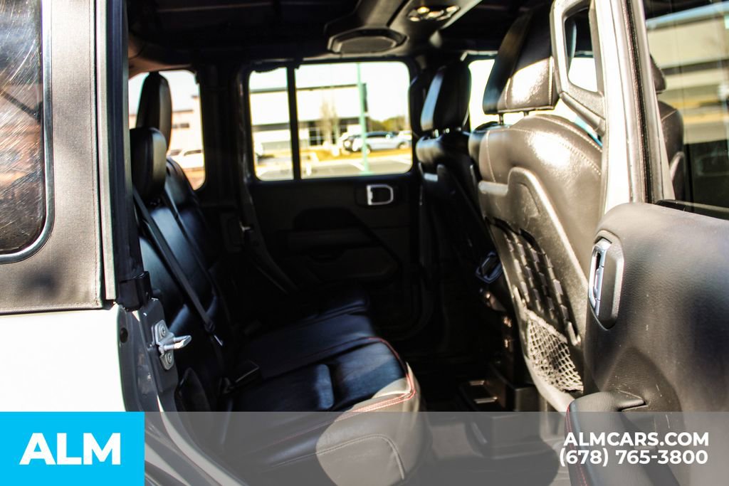 Used 2021 Jeep Wrangler Unlimited Rubicon w/ Uconnect 4C Nav & Sound Group AWD/4WD image 19