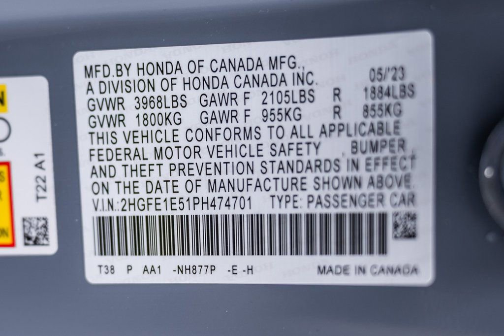 Used 2023 Honda Civic Si image 29