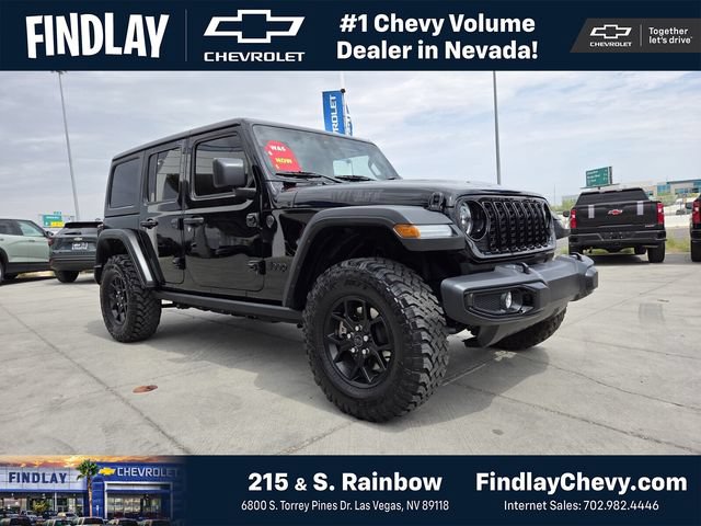 Used 2025 Jeep Wrangler Unlimited Sport AWD/4WD image 1