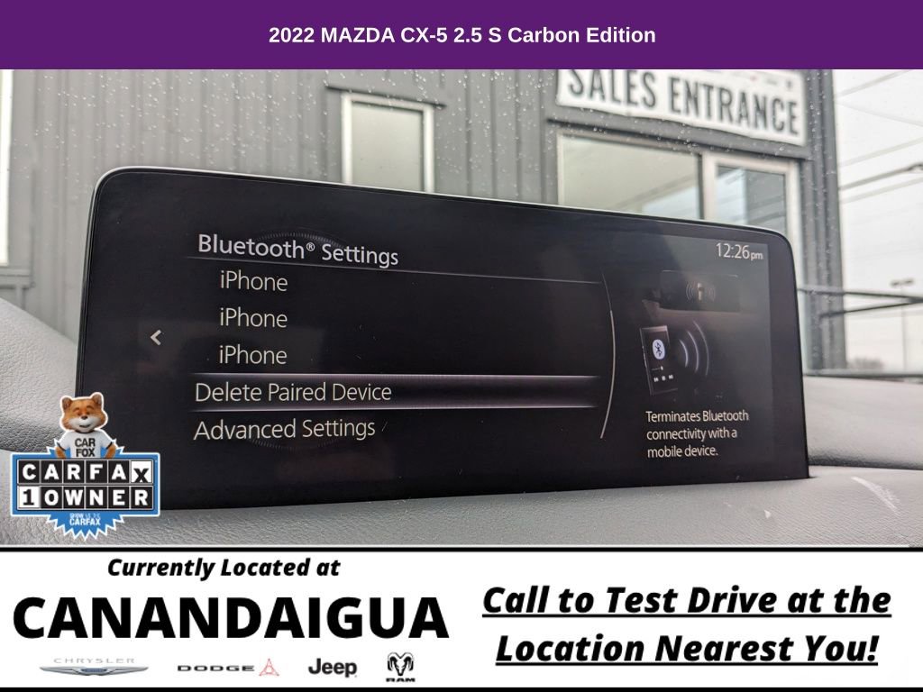 Used 2022 MAZDA CX-5 Carbon Edition AWD/4WD image 21