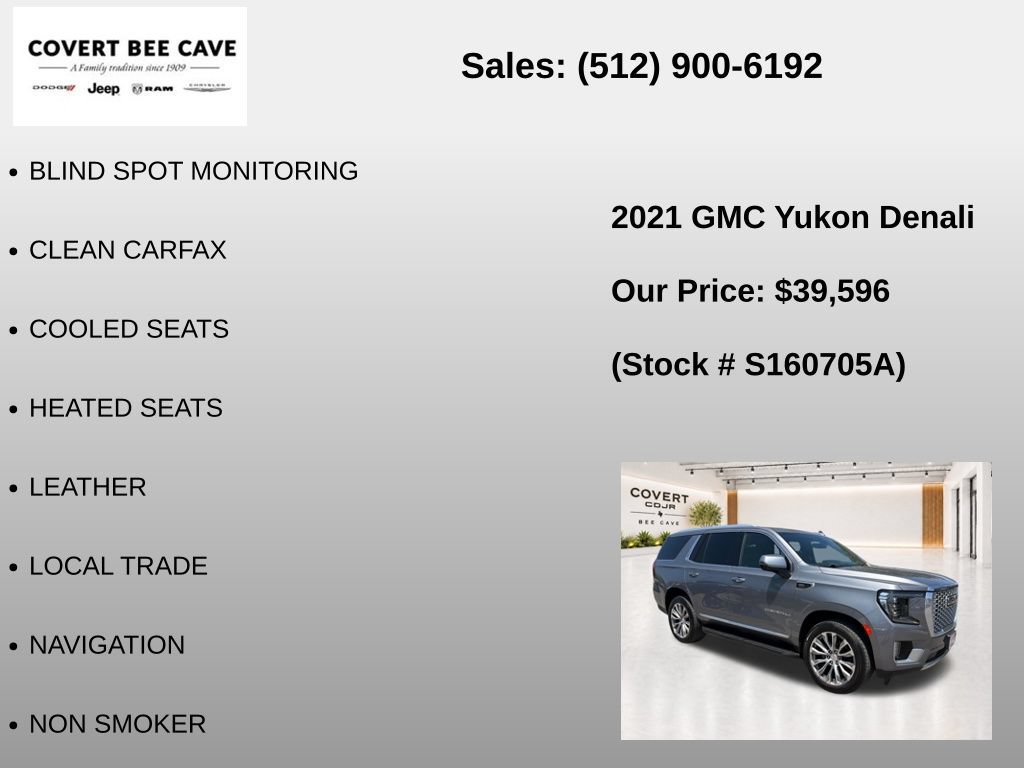 Used 2021 GMC Yukon Denali RWD image 7