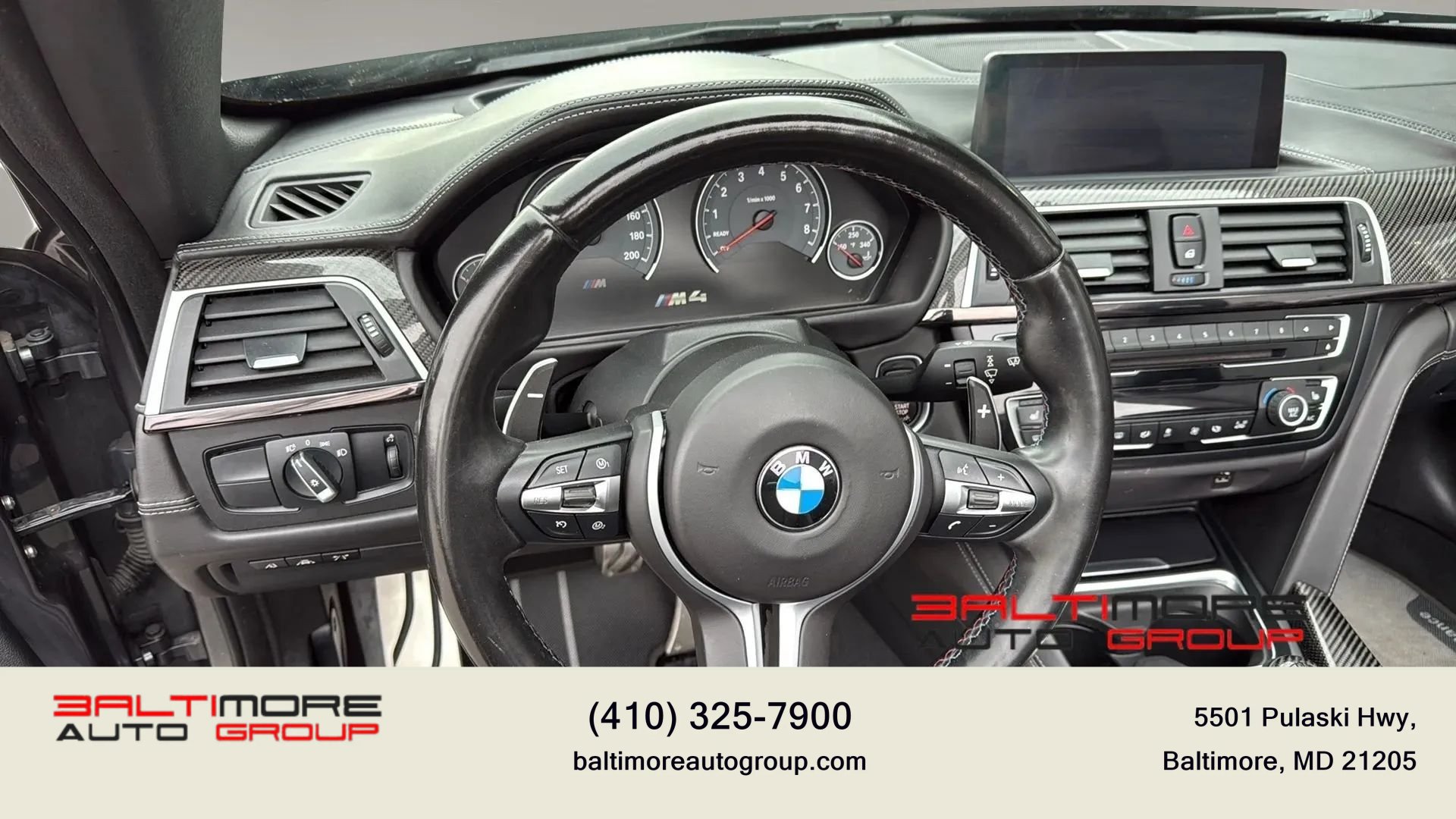 Used 2017 BMW M4 Convertible w/ Competition Package RWD image 32