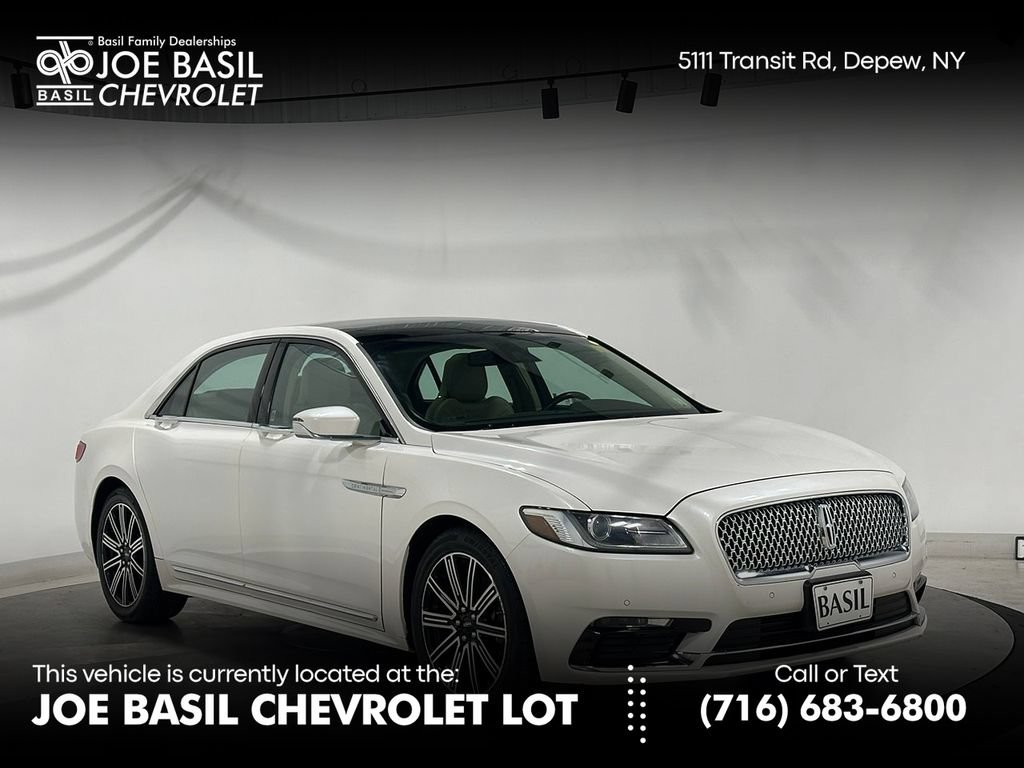 Used 2018 Lincoln Continental Reserve w/ Continental Climate Package