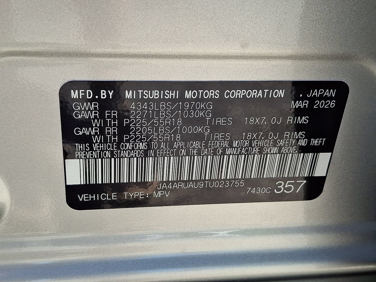 New 2026 Mitsubishi Outlander Sport ES AWD/4WD image 20