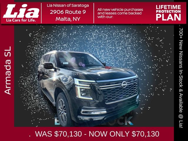 New 2026 Nissan Armada SL w/ Captain's Chari Seat Package