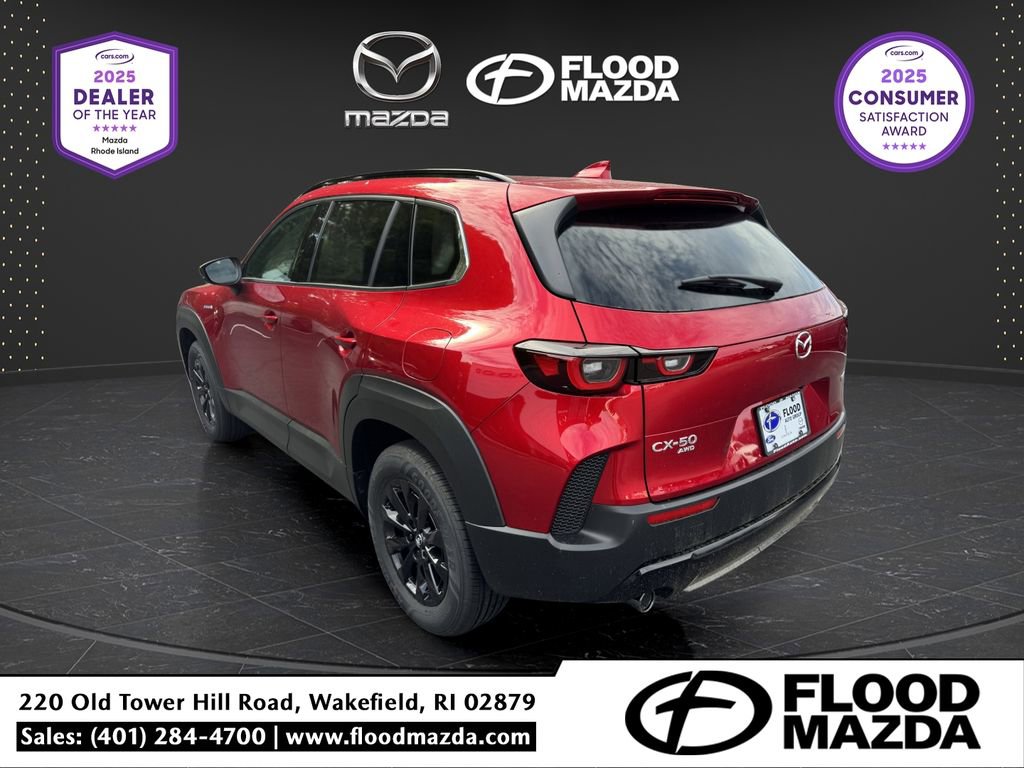 New 2025 MAZDA CX-50 AWD 2.5 Hybrid w/ Weather Package video 3