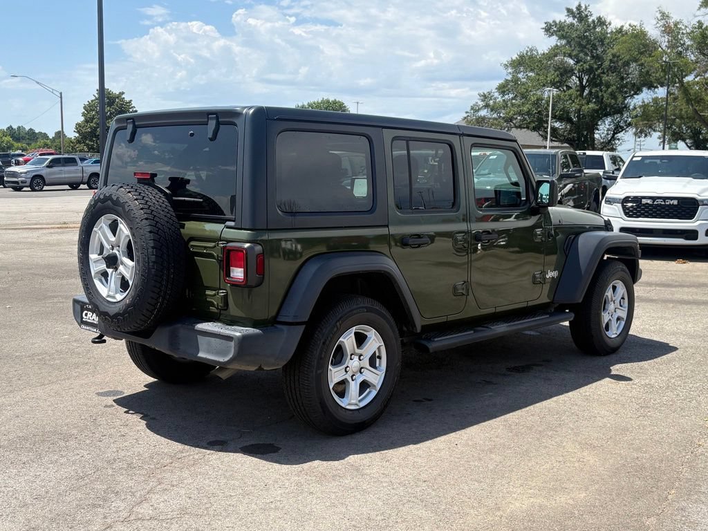 Used 2020 Jeep Wrangler Unlimited Sport S AWD/4WD image 8
