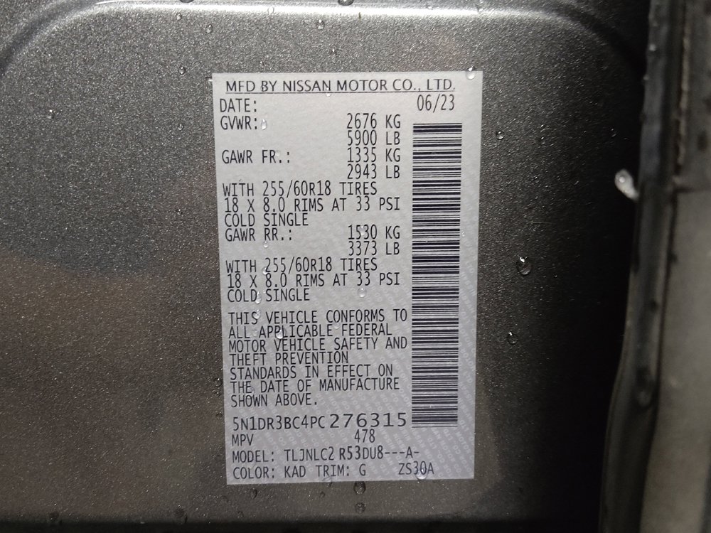 Used 2023 Nissan Pathfinder SV AWD/4WD image 33
