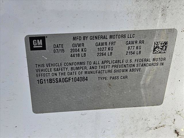 Used 2016 Chevrolet Malibu LS w/ Protection Package FWD image 15