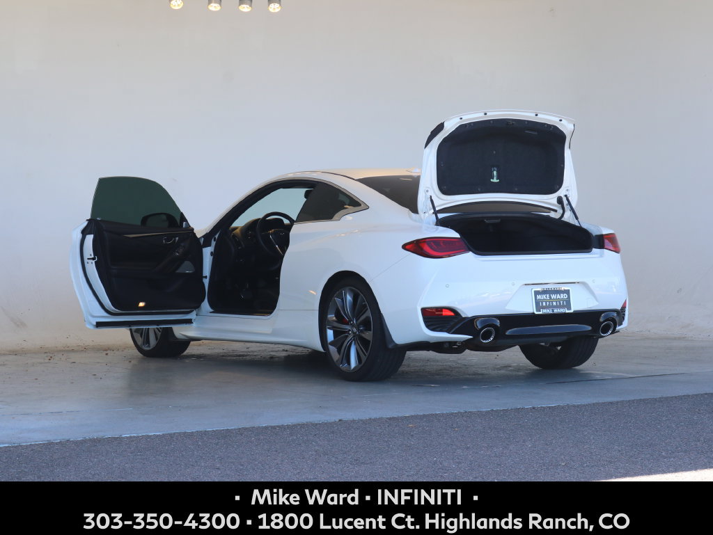 Used 2022 INFINITI Q60 Red Sport 400 w/ Carbon Fiber Package AWD/4WD image 4