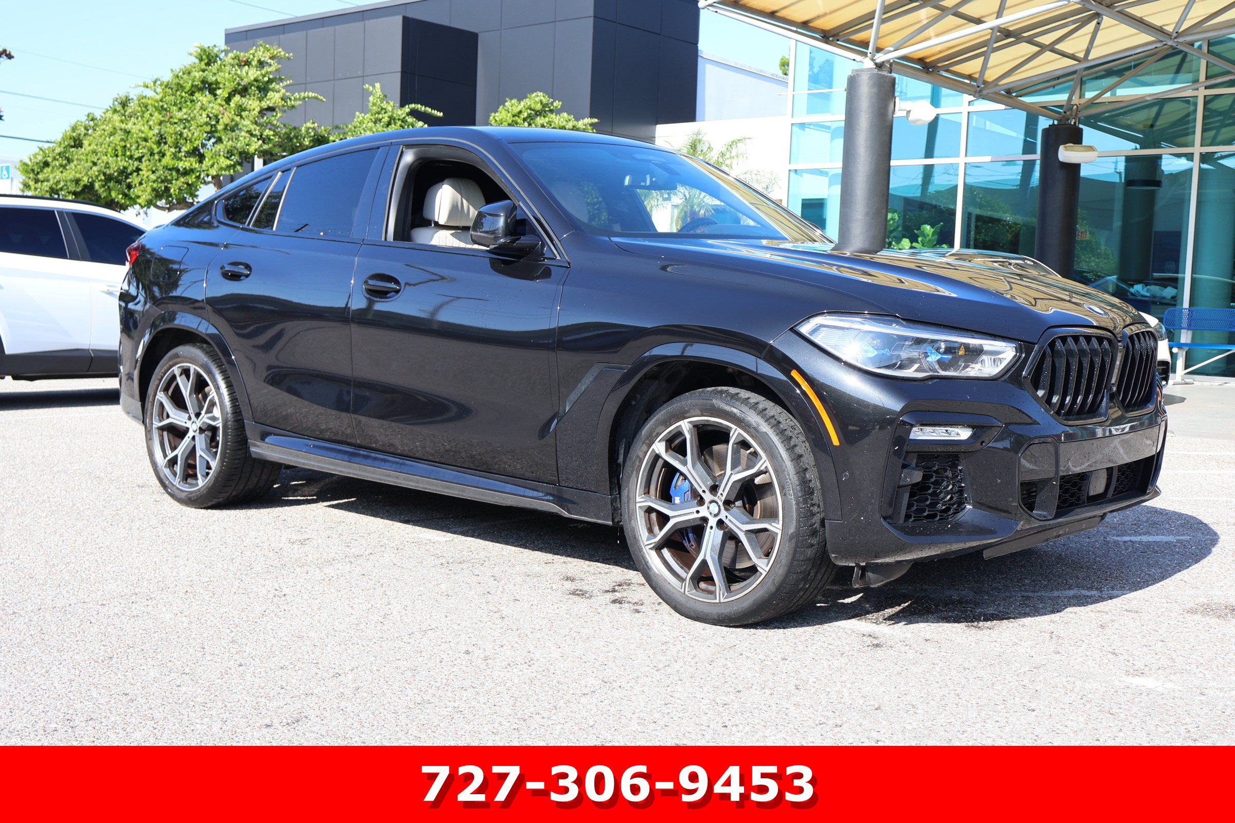 Used 2021 BMW X6 M50i w/ Executive Package AWD/4WD image 10