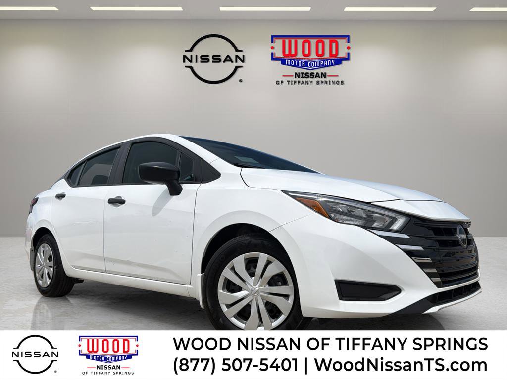 Certified 2025 Nissan Versa S w/ Trunk Package