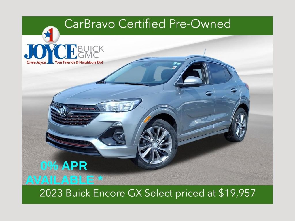 Certified 2023 Buick Encore GX Select w/ Sport Touring Package