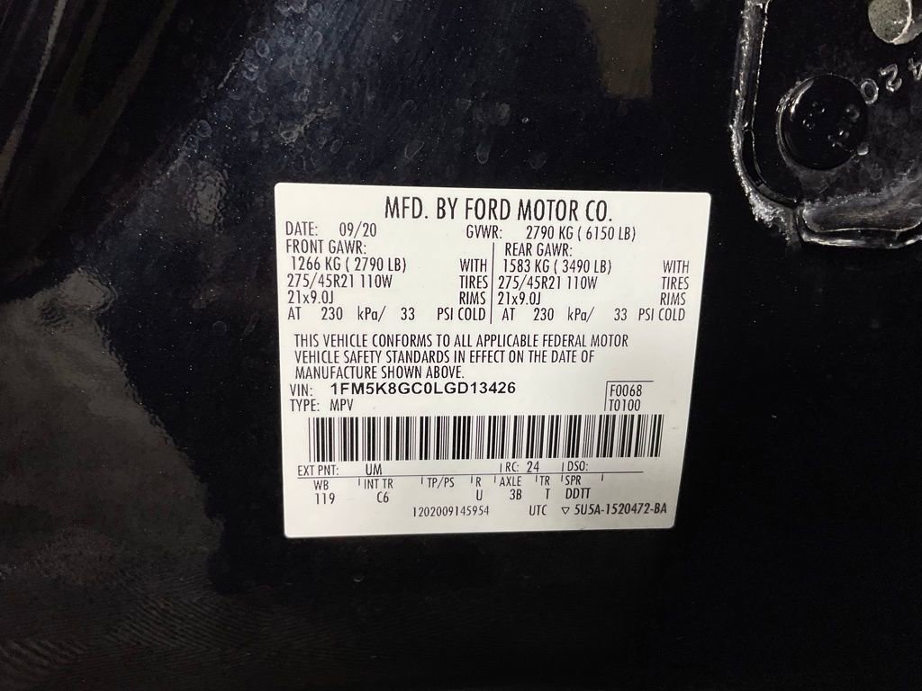 Certified 2020 Ford Explorer ST w/ ST Street Pack AWD/4WD image 30