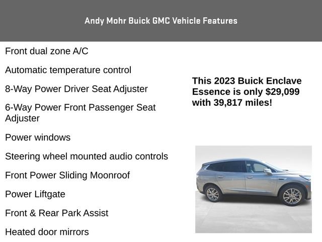Used 2023 Buick Enclave Essence w/ Experience Buick Package FWD image 14