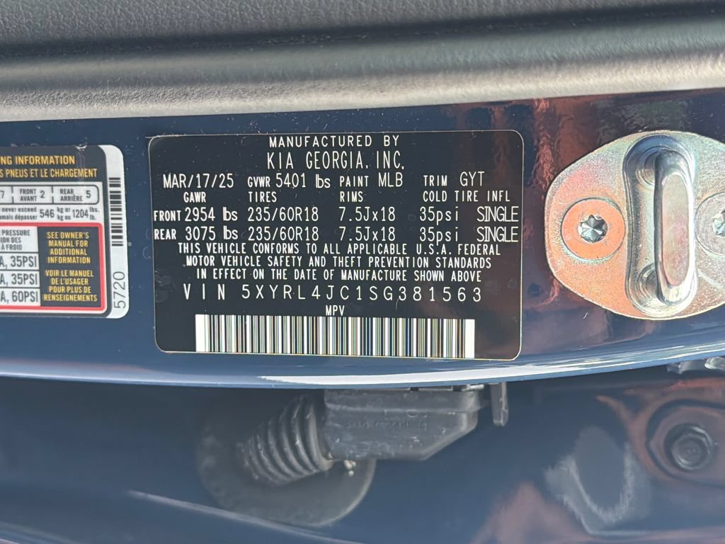 Used 2025 Kia Sorento S w/ Panoramic Sunroof Package FWD image 31