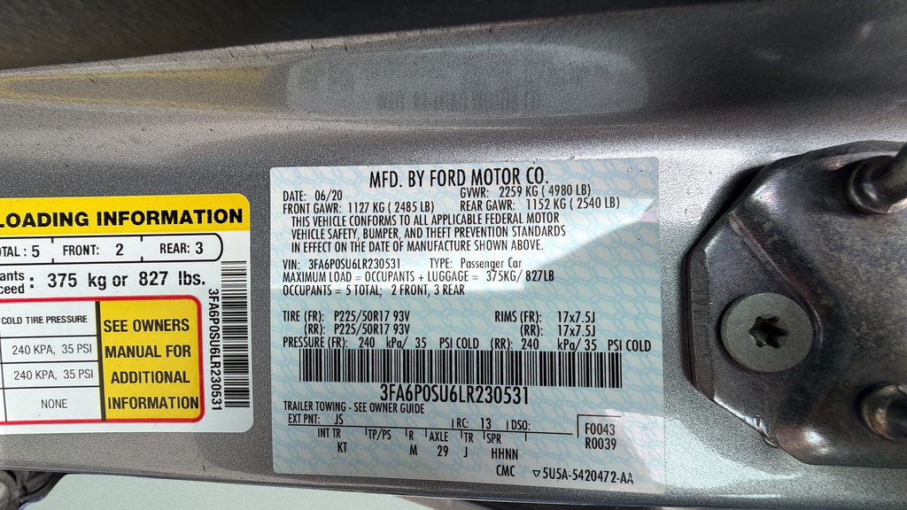 Used 2020 Ford Fusion Energi Titanium FWD image 31