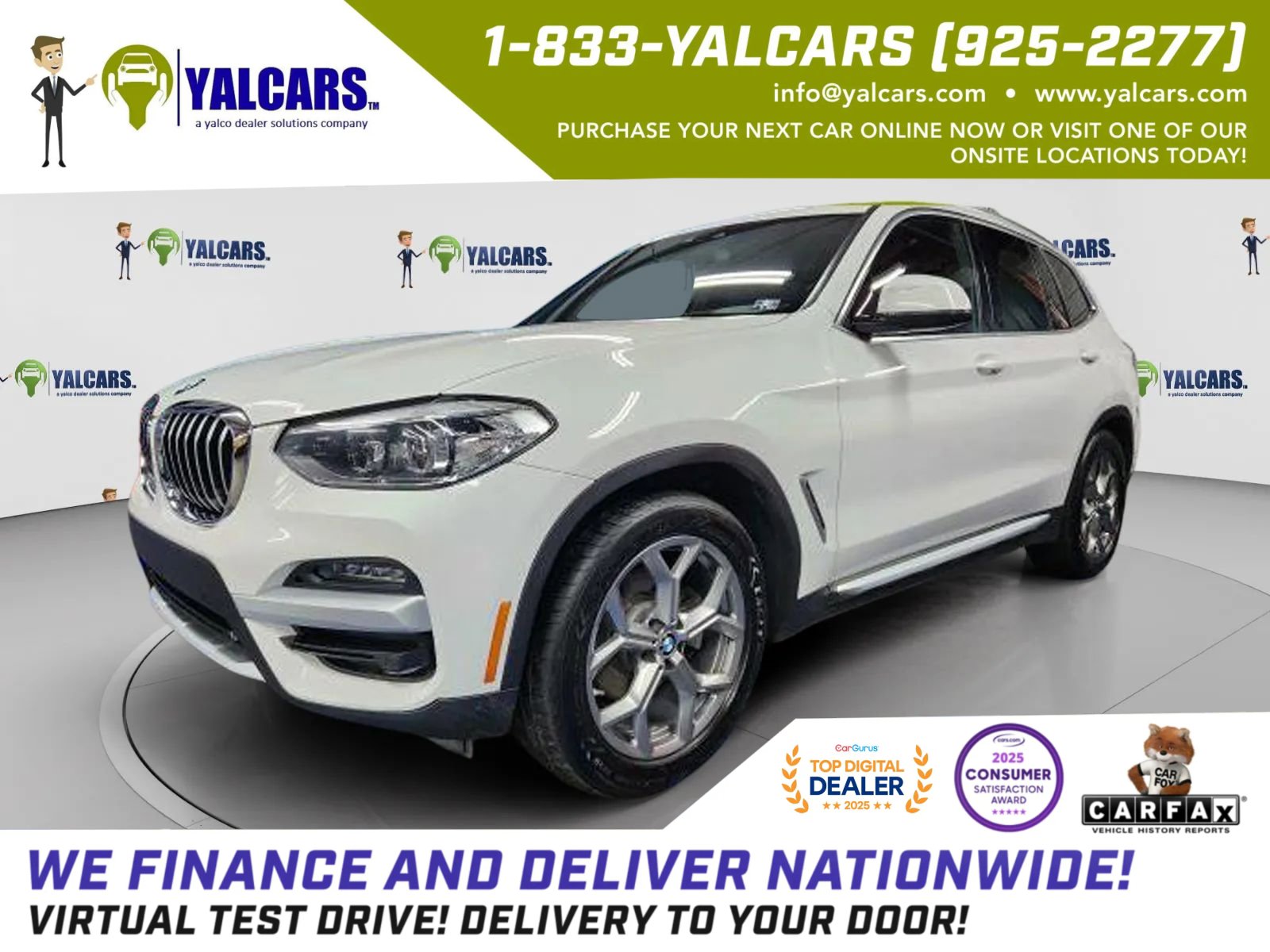 Used 2020 BMW X3 xDrive30i w/ Convenience Package