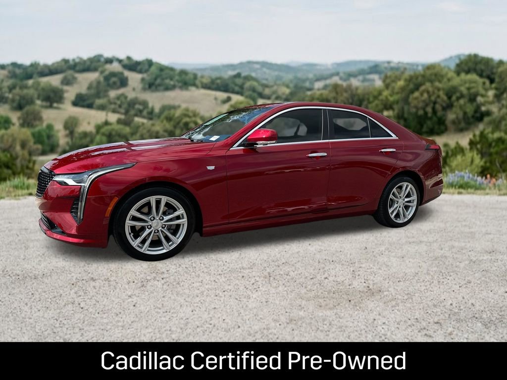 Certified 2024 Cadillac CT4 Luxury w/ Sun And Sound Package RWD image 5
