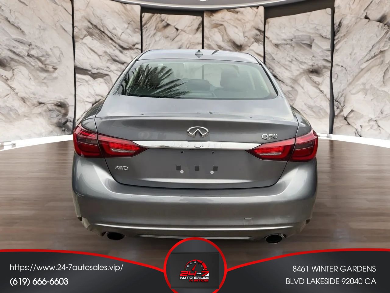 Used 2019 INFINITI Q50 Luxe AWD/4WD image 10