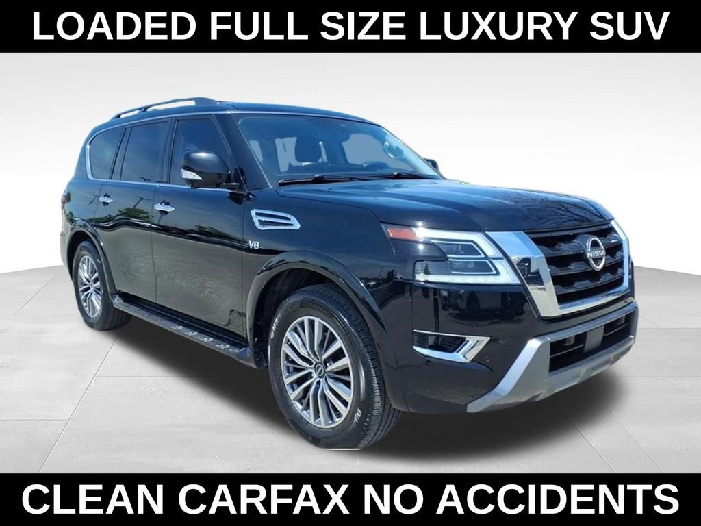 Used 2022 Nissan Armada SL w/ Captain's Chairs Package