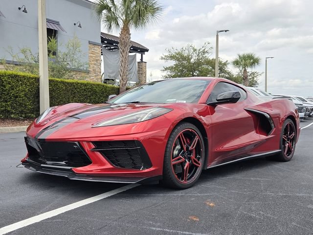 Certified 2022 Chevrolet Corvette Stingray Premium Cpe w/ Z51 Performance Package RWD image 2