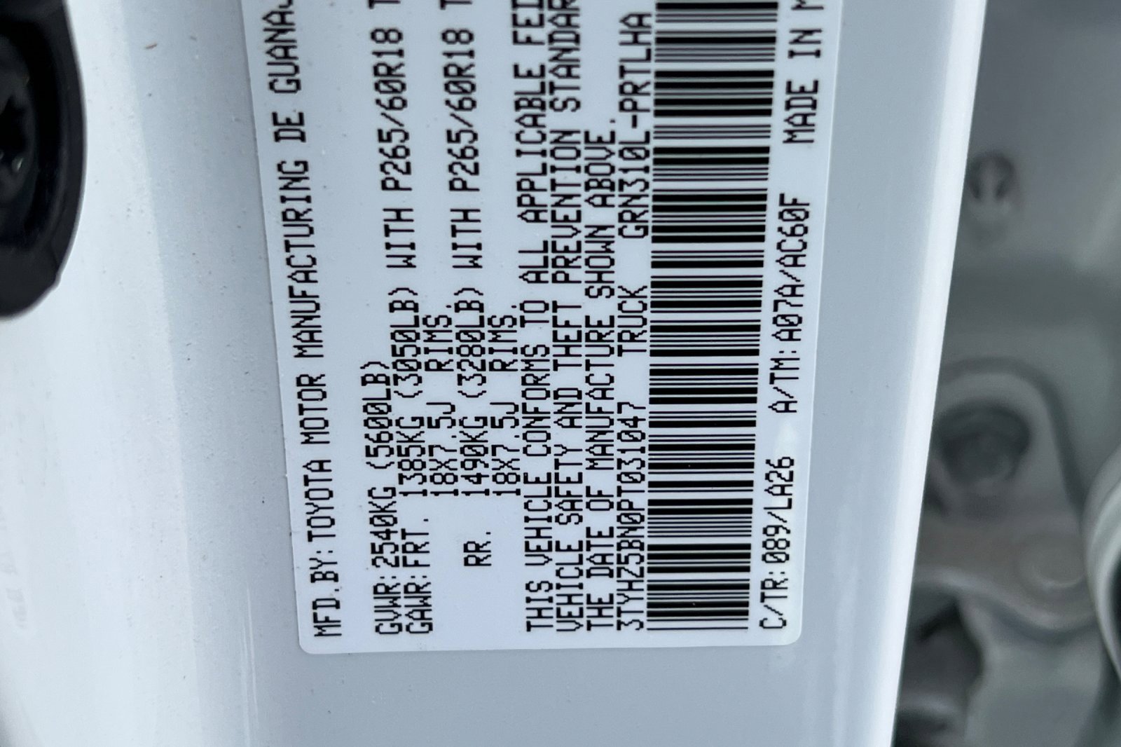 Used 2023 Toyota Tacoma Limited w/ Black Out Package (TMS) image 29