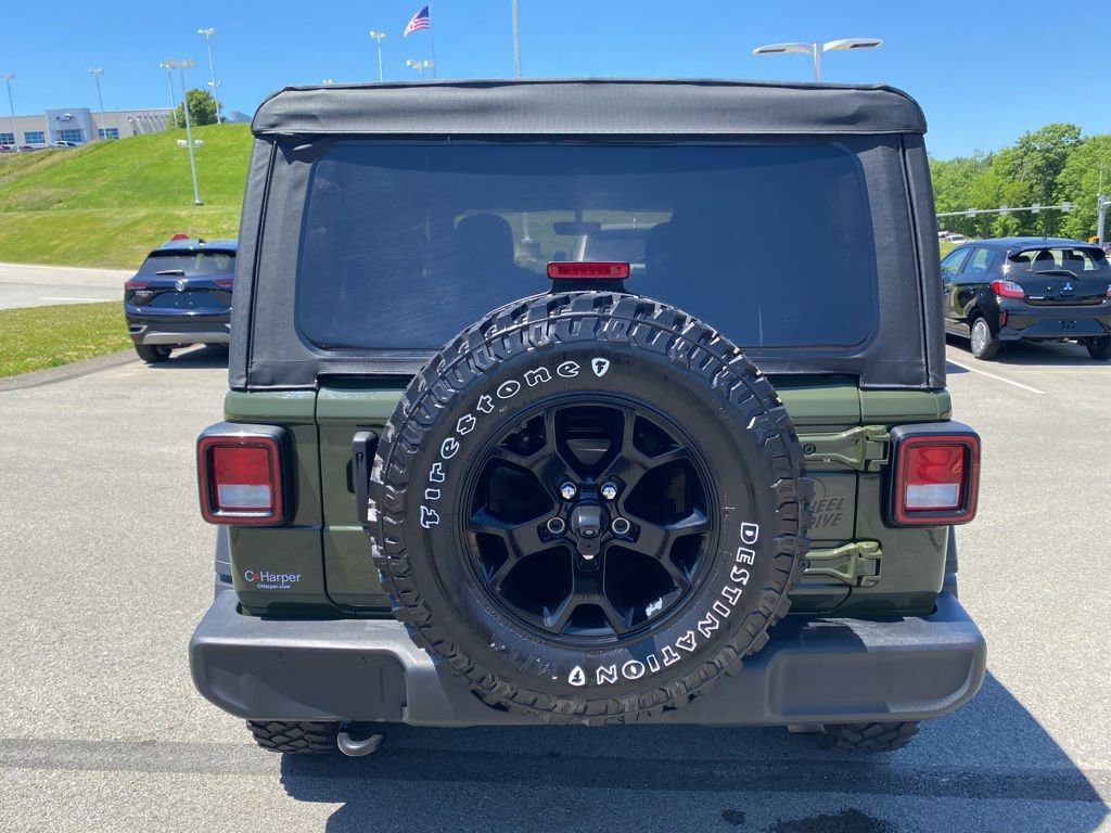 Used 2022 Jeep Wrangler Unlimited Sport AWD/4WD image 4