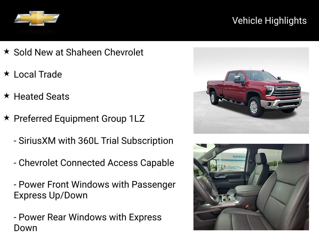 Used 2025 Chevrolet Silverado 2500 LTZ w/ LTZ Convenience Package AWD/4WD image 19