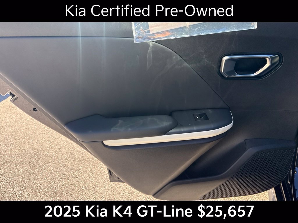 Certified 2025 Kia K4 GT-Line w/ GT-Line Premium Package FWD image 17