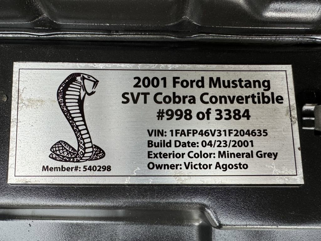 Used 2001 Ford Mustang Cobra image 27