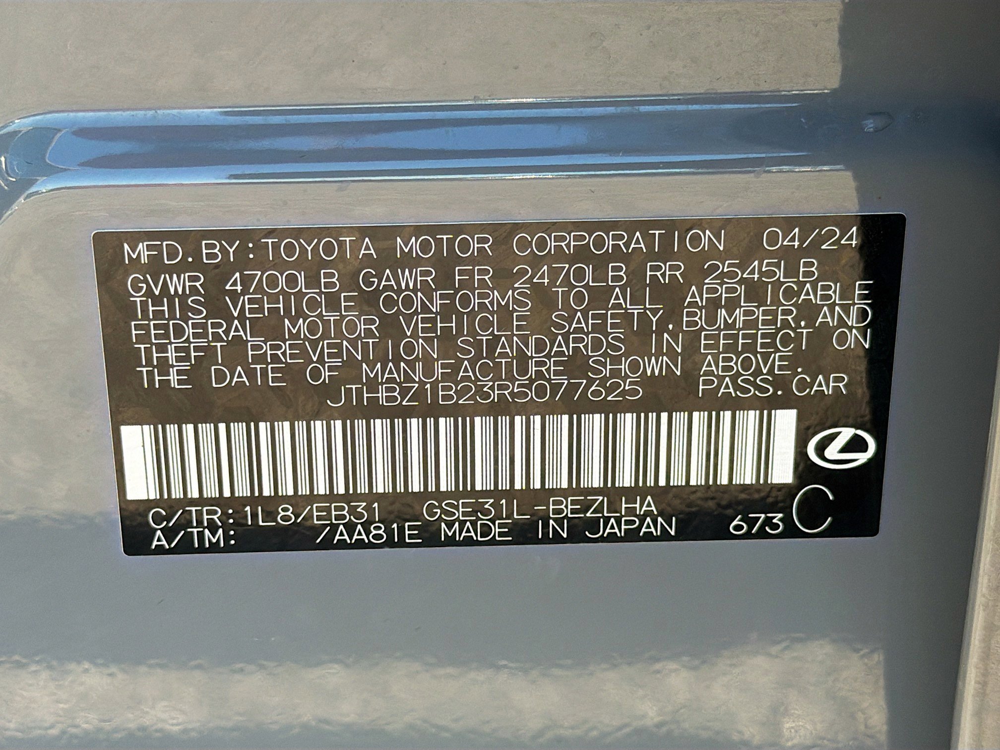 Used 2024 Lexus IS 350 F Sport image 43