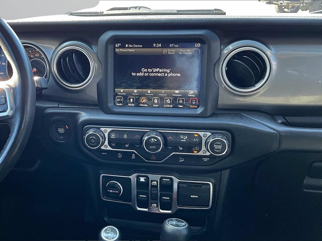 Used 2019 Jeep Wrangler Unlimited Sahara w/ Uconnect 4C Nav & Sound Group AWD/4WD image 7