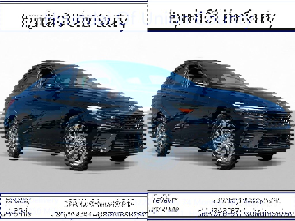 Certified 2024 Hyundai Elantra Blue
