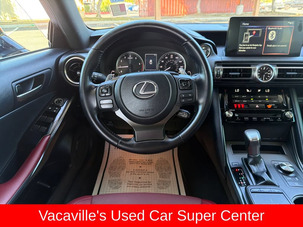 Used 2022 Lexus IS 300 w/ Accessory Package RWD image 13