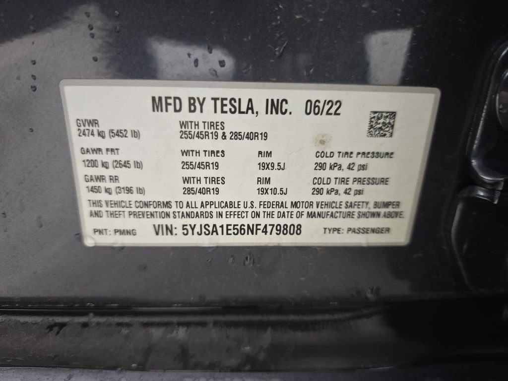 Used 2022 Tesla Model S AWD/4WD image 34