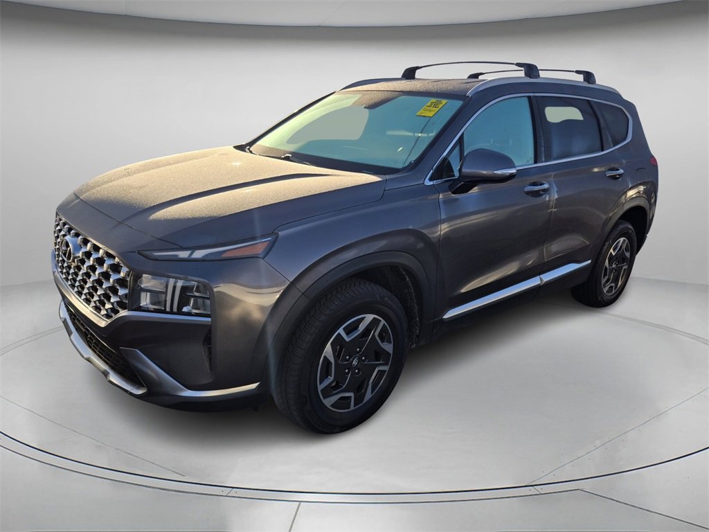 Used 2022 Hyundai Santa Fe Blue image 3