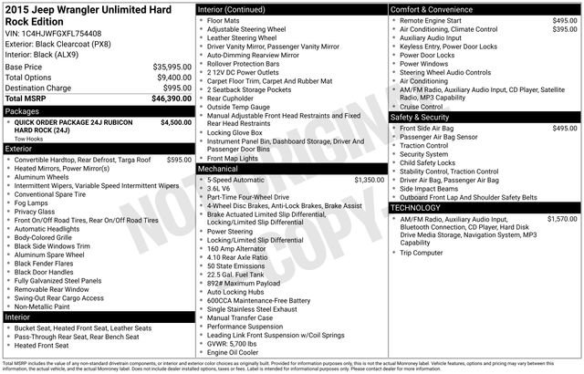 Used 2015 Jeep Wrangler Unlimited Rubicon image 7