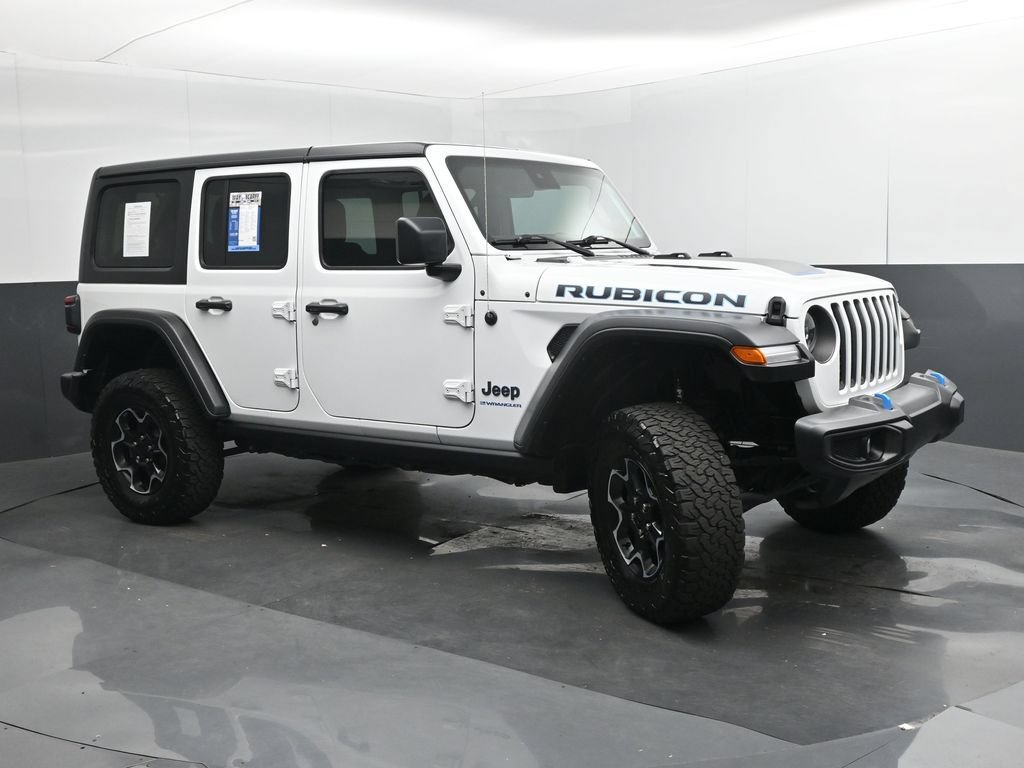 Used 2023 Jeep Wrangler Unlimited Rubicon 4xe w/ Safety Group AWD/4WD image 36